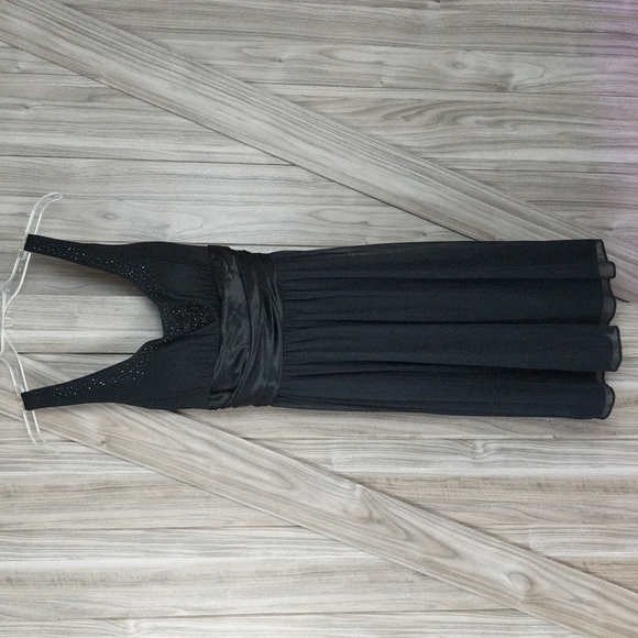 Citi Dress Women's Black Cocktail Dress w/Beading Size 10 - Picture 1 of 7